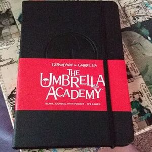 Umbrella Academy Blank Black Journal
